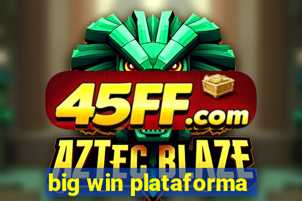 big win plataforma